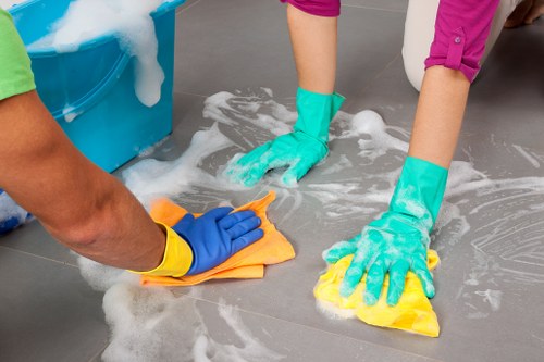 Professional patio cleaning for a Chiswick home garden