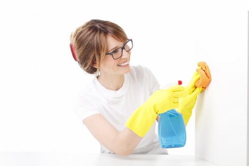 Tailored cleaning service for mixed-use and office buildings in Chiswick