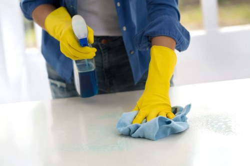 Bathroom and bedroom move out cleaning for a Chiswick property